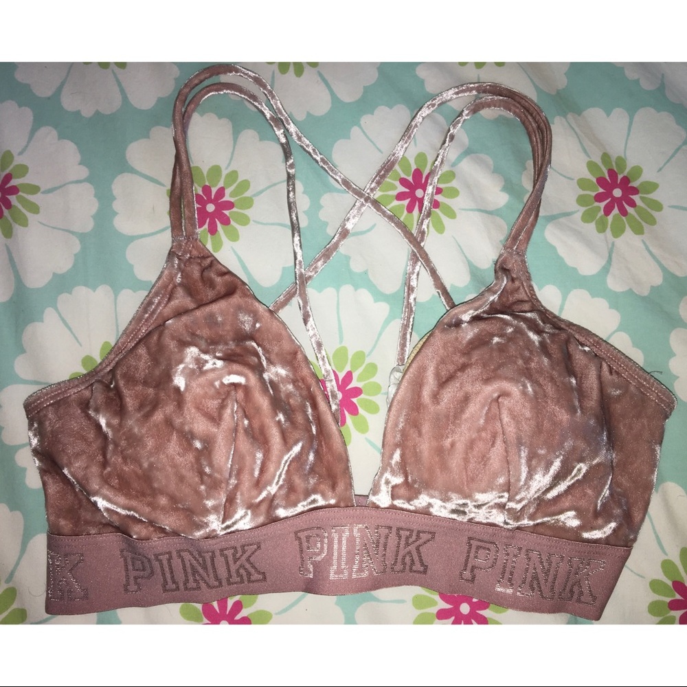 Victoria’s Secret PINK Velour Bralette